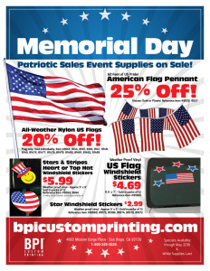 Patriotic Sales Event Flyer