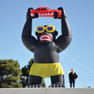 Giant Inflatable Gorilla