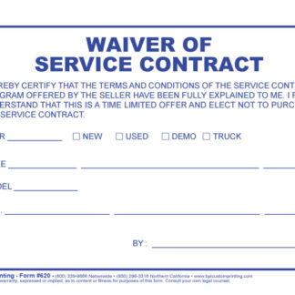620-r1704-Waiver-of-Service-Contract