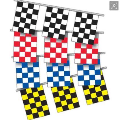 8525 checkered pennant