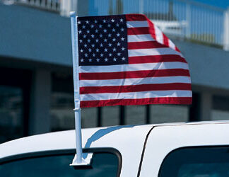 Closeout Acura  EZ Flags Car Flag Window mounted clip on Acura 