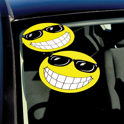 Smiley Sticker Sunglasses