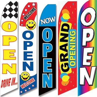 10 Swooper Flutter Flags SUPER SALE Smiley Face Red White Yellow 10 Swooper Flutter Flags SUPER SALE Smiley Face Red White Yellow