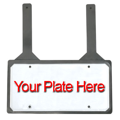 Rubber License Plate Holder