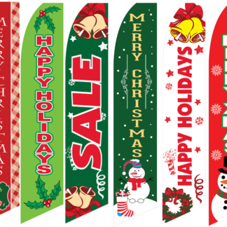 Holiday Swooper Flags