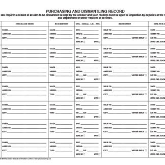 462-r1403-Purchasing-and-Dismantling-Record