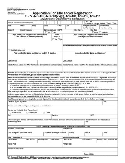 00105-Application-for-Title-and-or-Registration-(Front)