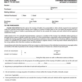 00118-r1906-County-of-Pueblo-Motor-Vehicle-Retailer's-Statement-&-Purchaser's-Affidavit