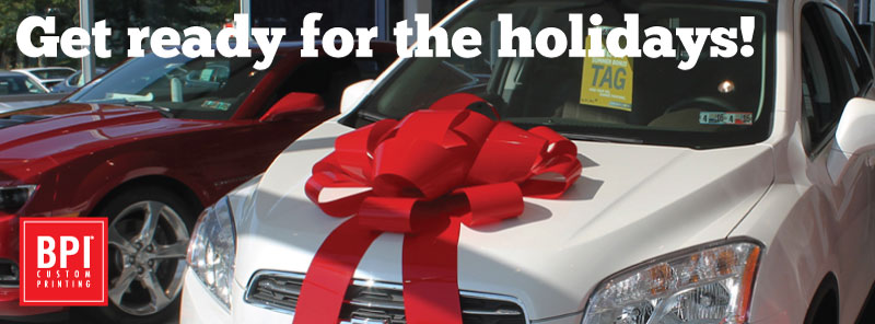 Christmas Display Supplies for Car Dealers