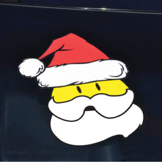 Santa Beard Windshield Sticker for Car Dealers