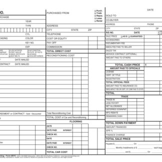 No Section for Driver's License Deal Jacket